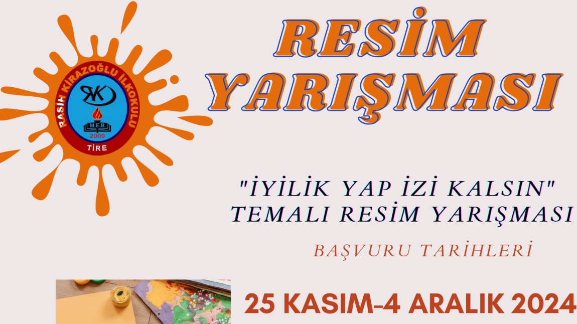 İyilik Yap İzi Kalsın Resim Yarışması